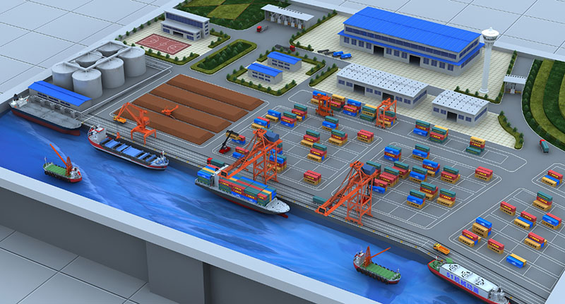 茫崖市工业沙盘3