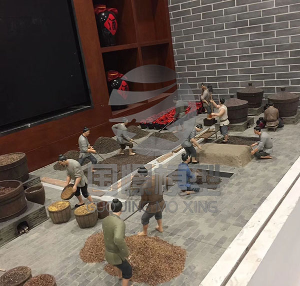 茫崖市场景模型