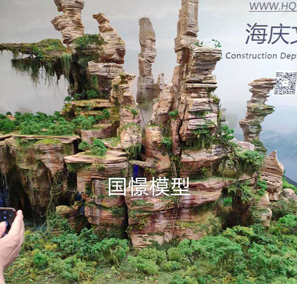 茫崖市场景模型