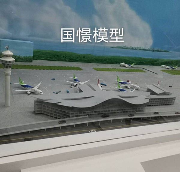 茫崖市场景模型