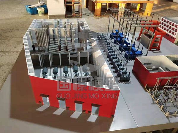 茫崖市工业模型