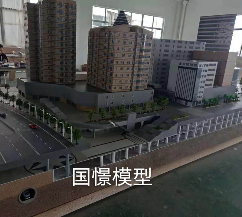 茫崖市建筑模型
