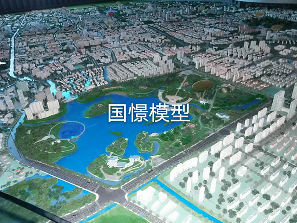 茫崖市建筑模型
