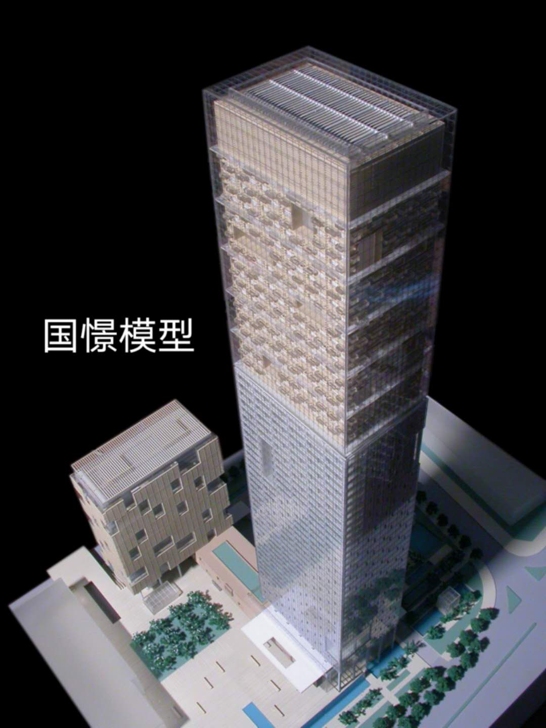 茫崖市建筑模型