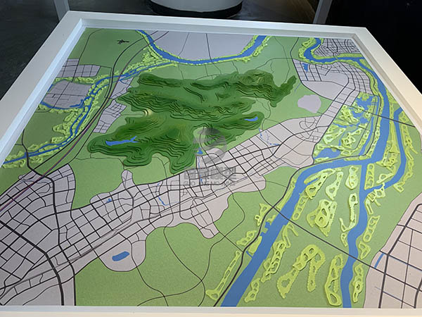 茫崖市建筑模型