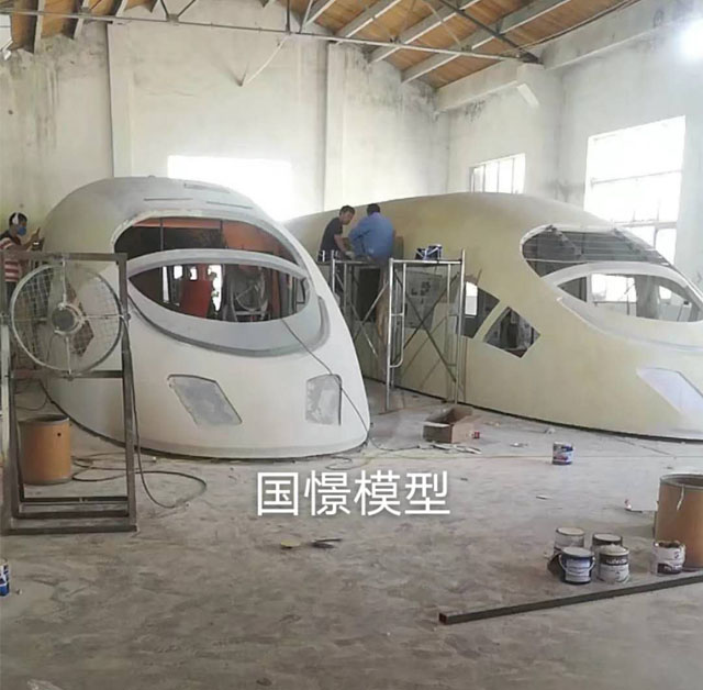 茫崖市高铁模型