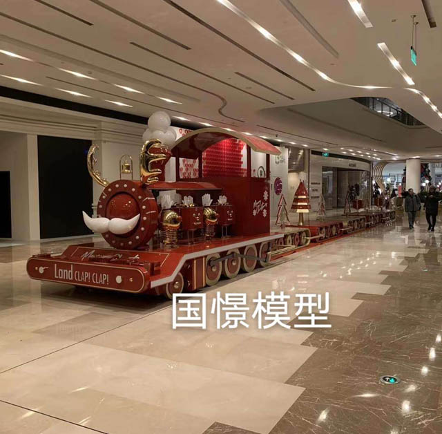 茫崖市高铁模型