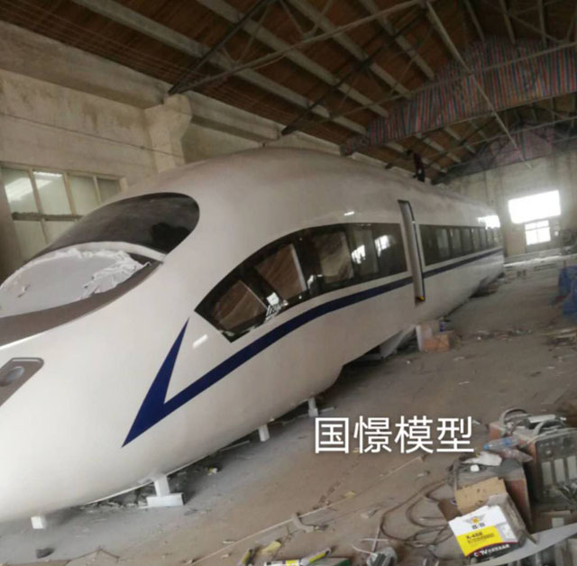 茫崖市高铁模型