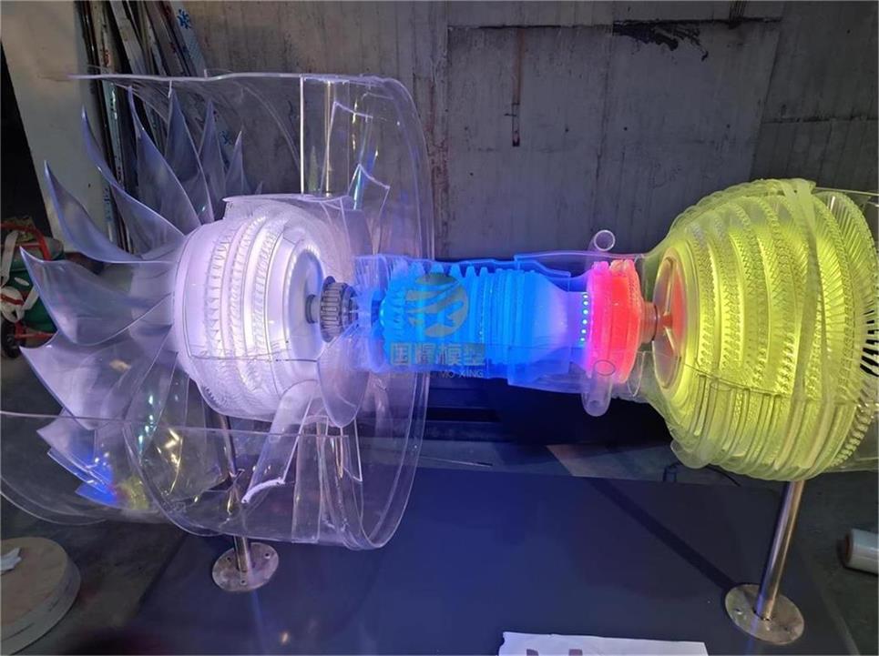 茫崖市飞机发动机模型