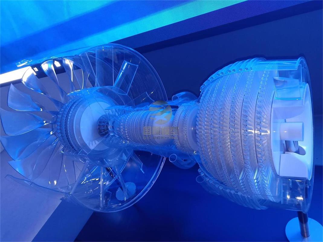 茫崖市飞机发动机模型